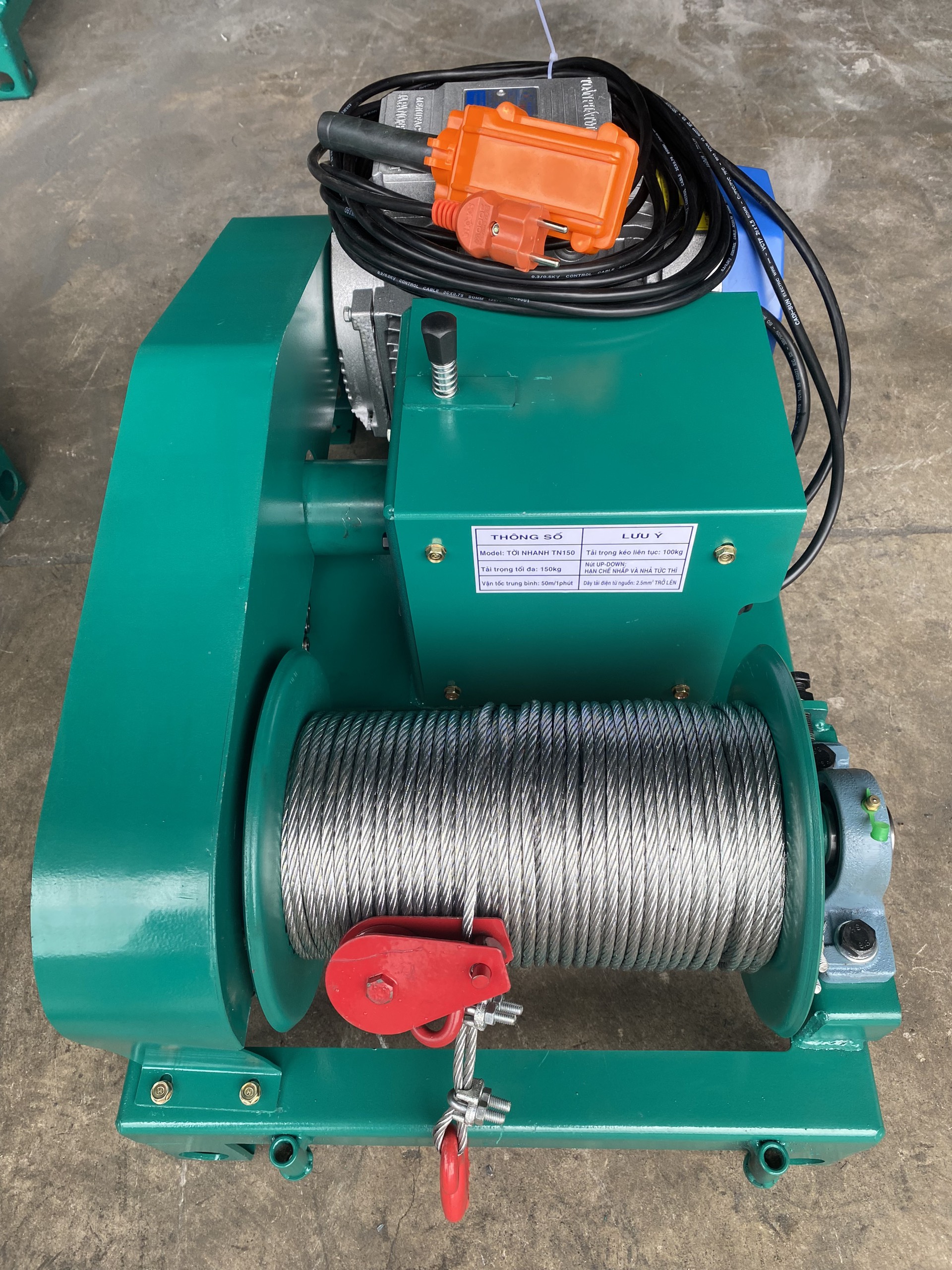 TỜI NHANH ANTINCO-TN150 (55m/1phút)